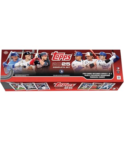 Amazon.com: 2024 Topps Baseball Sealed Hobby Factory Set (700