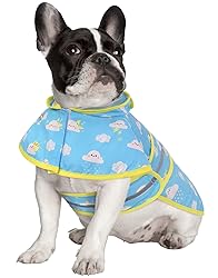 HDE Dog Raincoat Jacket Reflective Adjustable