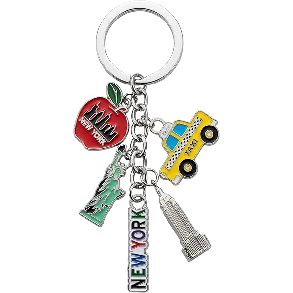 Amazon.com: TSY TOOL MTA Metal New York City Subway Key Chain 5