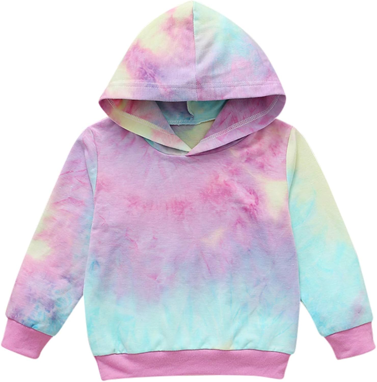 Toddler Infant Baby Boys Girls Coat Long Sleeve Tie dyed