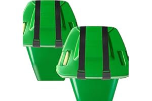 YONHTUTU 4 Pcs Trash Can Lock, Adjustable Trash Can Strap with Metal Claw, Trash Can Locks for Animals Raccoons, Trash Can Bands for 96 Gallon Trash Can Outside, Dog Bear Proof Trash Can Bungee Cord
