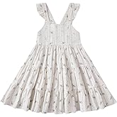 ALINTU Kids Toddler Baby Girls Dress Ruffle Sleeveless Princess Dress Summer Beach Sundress
