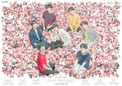 Bts Bts World Tour Love Yourself Speak Sao Paulo Dvd 2 Disc Dvd Cd Book Folded Poster On Pack Book Mark 1p Store Gift Tracking Code Pre Order Amazon Com Music