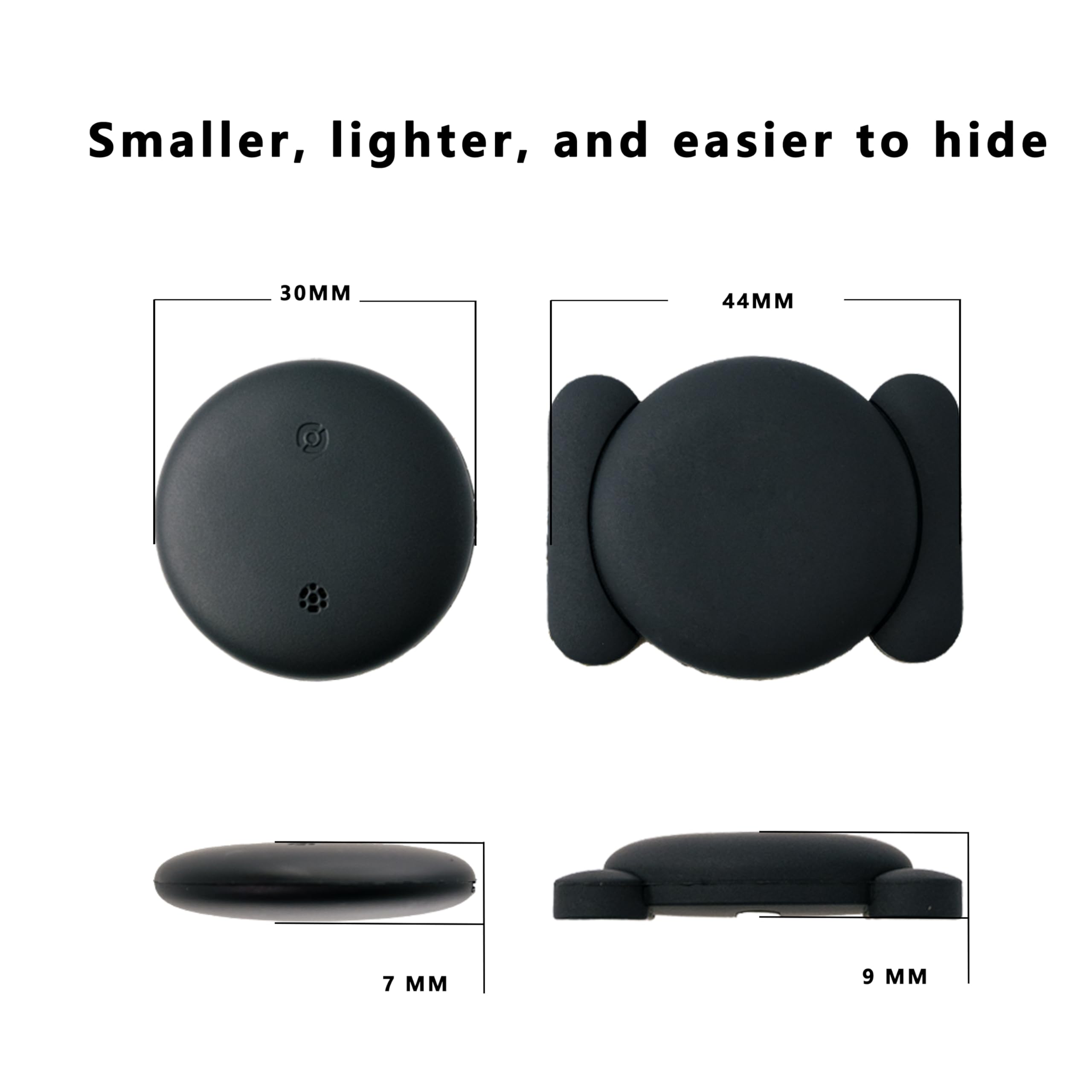 Super Magnetic! 360 Days of Battery Life! Apple Find My Subscription-Free GPS Car Locator - Waterproof and Drop-Proof, Stealth Tracking, 1 Year Only Replacement Not Repair