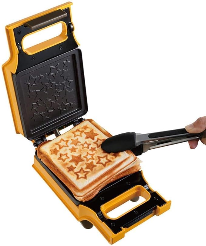 MultiFunction Sandwich Maker Portable NonStick Coating Waffle