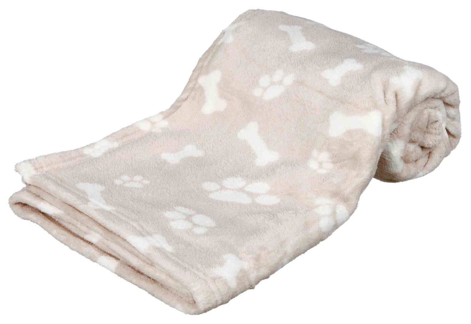 Trixie Kenny Blanket Cosy Plush Dog Blanket Beige (Large 100 x 150 cm)