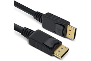 Omnihil 10 Feet Displayport Cable Compatible with ASUS VG248QE 24" Gaming Monitor