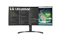 LG 35” VA HDR QHD UltraWide Curved Monitor, Black