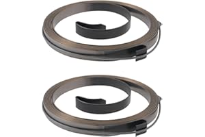 YINETTECH 2pcs Lawn Mower Recoil Starter Spring Replacement Part 262594 491889 Compatible with Briggs & Stratton Garden Equip