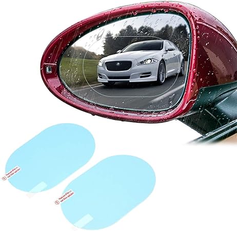 Amazon ドアミラー用親水フィルム 長丸型タイプ 2枚セット 汎用サイズ 水滴のないクリアな後方視界を 透過率 防眩性抜群 ノングレアフィルム 貼付簡単 Fmtcmpf02 Ell サイドミラー 車 バイク