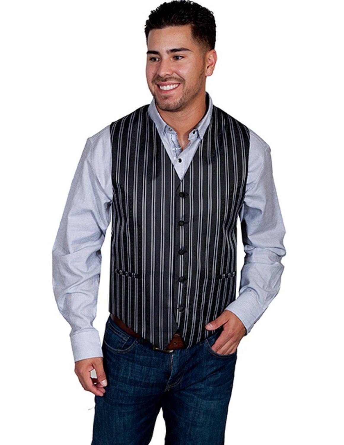 Victorian Men's Vests and Waistcoats