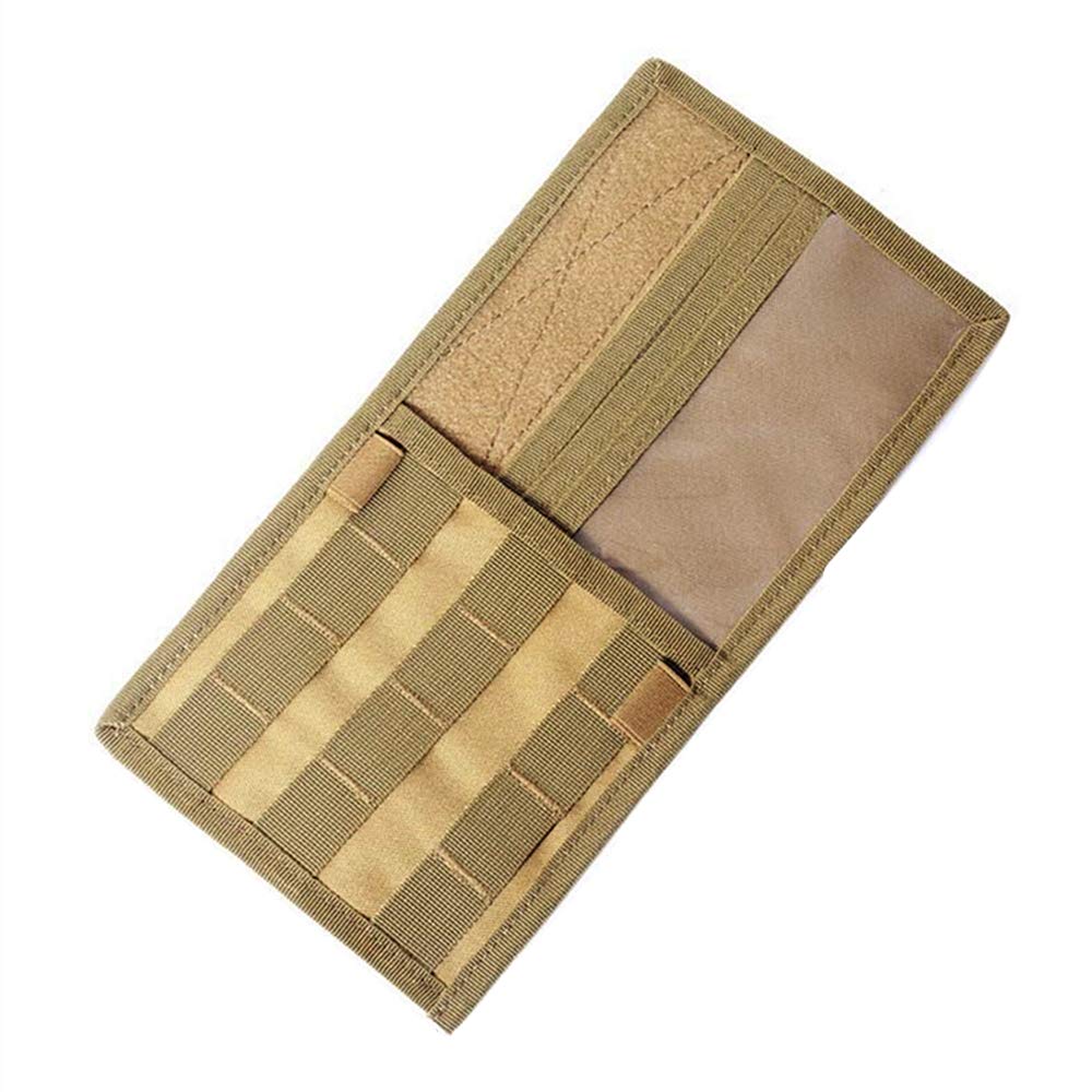 HWZ Tactical Multifunction Car Sun Visor Storage Bag Auto Glasses Ticket Documents Folder Mobile Phone Organizer (sand)