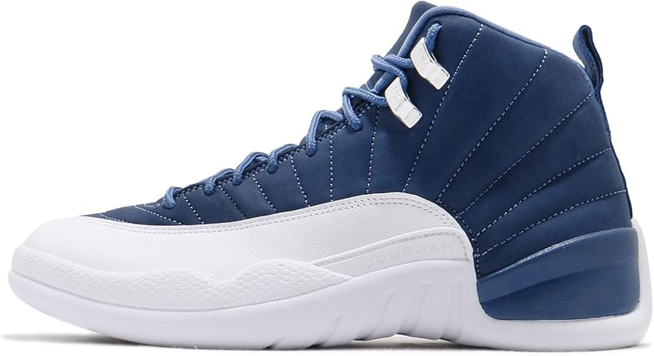 Amazon ナイキ エアジョーダン 12 レトロ Xii メンズ バスケットボール シューズ Air Jordan 12 Retro Indigo 404 並行輸入品 バスケットボール