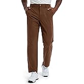 Men's Golf Pants 30"/32"/34" Lightweight Stretch Work Dress Office Travel Slacks Business Casual Trousers