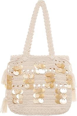 crochet beach tote