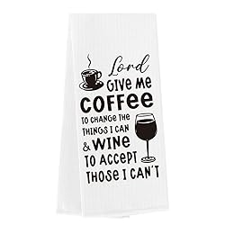 Wzotiy Funny Kitchen Towels - Cotton Waffle Weave