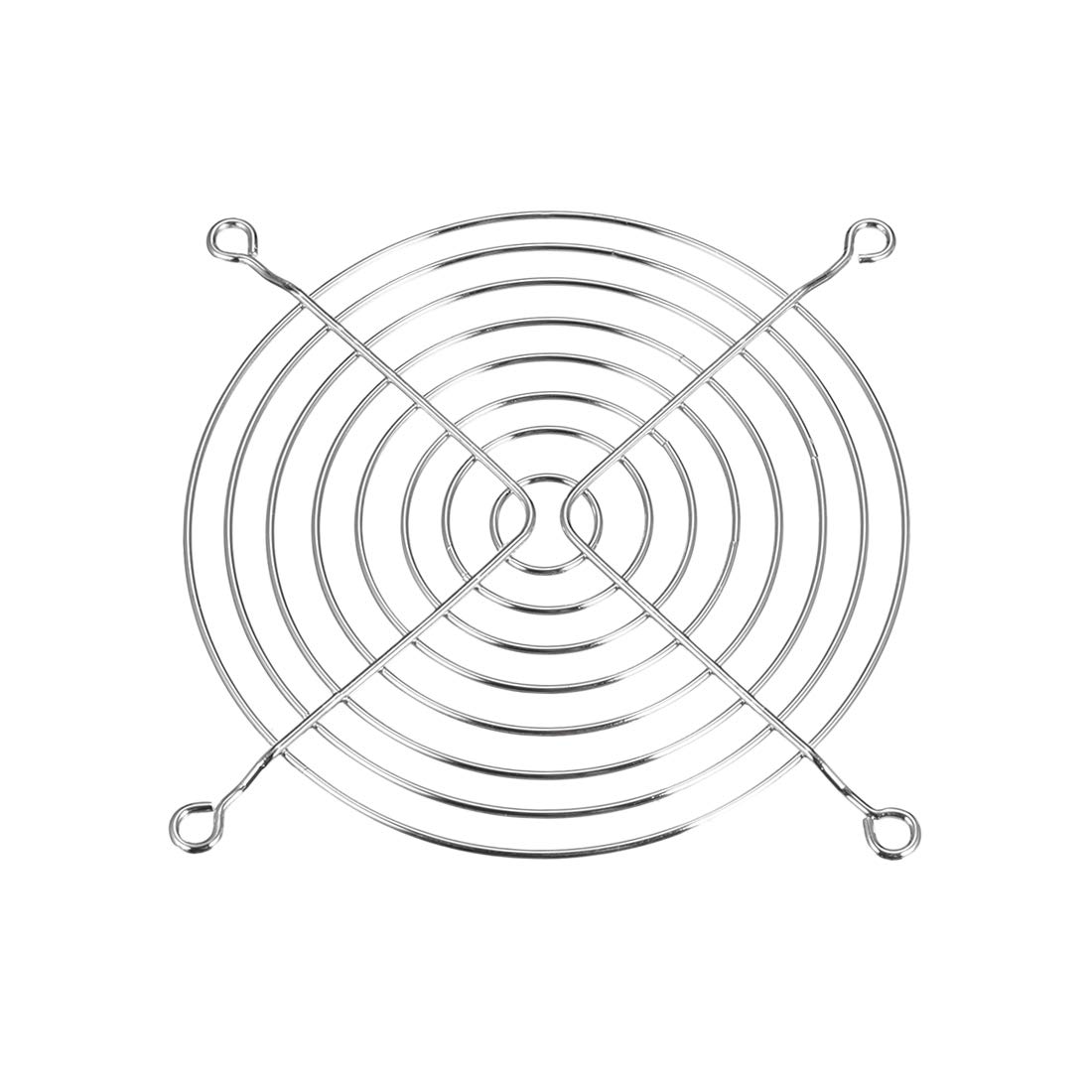 sourcing map Cooling Fan Grill Metal Finger Guard 157mm x 157mm for 120mm x 120mm Fan Pack of 5