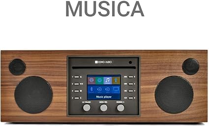 And Bluetooth Piano Black Wireless Music System With Internet Radio Spotify Connect Como Audio Solo Fm Wi Fi Internet Radios Electronics