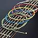 Acoustic Guitar Strings,2 Sets of 6 Acoustic Guitar Kit (1 Copper color Set and 1 Multicolor Set) Guitar Strings Replacement Steel String for Guitarist/beginners/performers