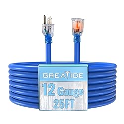 GREATIDE Outdoor Extension Cord with Lighted