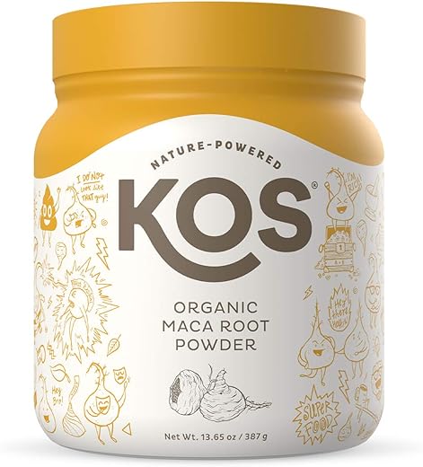 KOS Organic Maca Root Powder オーガニック マカ パウダー 387g [海外直送品]