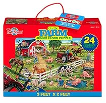 T.S. Shure On the Farm Jumbo Floor Puzzle