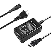 TKDY AC-L200 for Sony Handycam Camcorder Charger, Fits Sony DCR, HDR Series | Compatible with DCR-DVD DCR-HC DCR-SR DCR-SX, HDR-CX HDR-HC HDR-PJ HDR-SR HDR-XR HDR-UX HDR-TD Power Adapter.