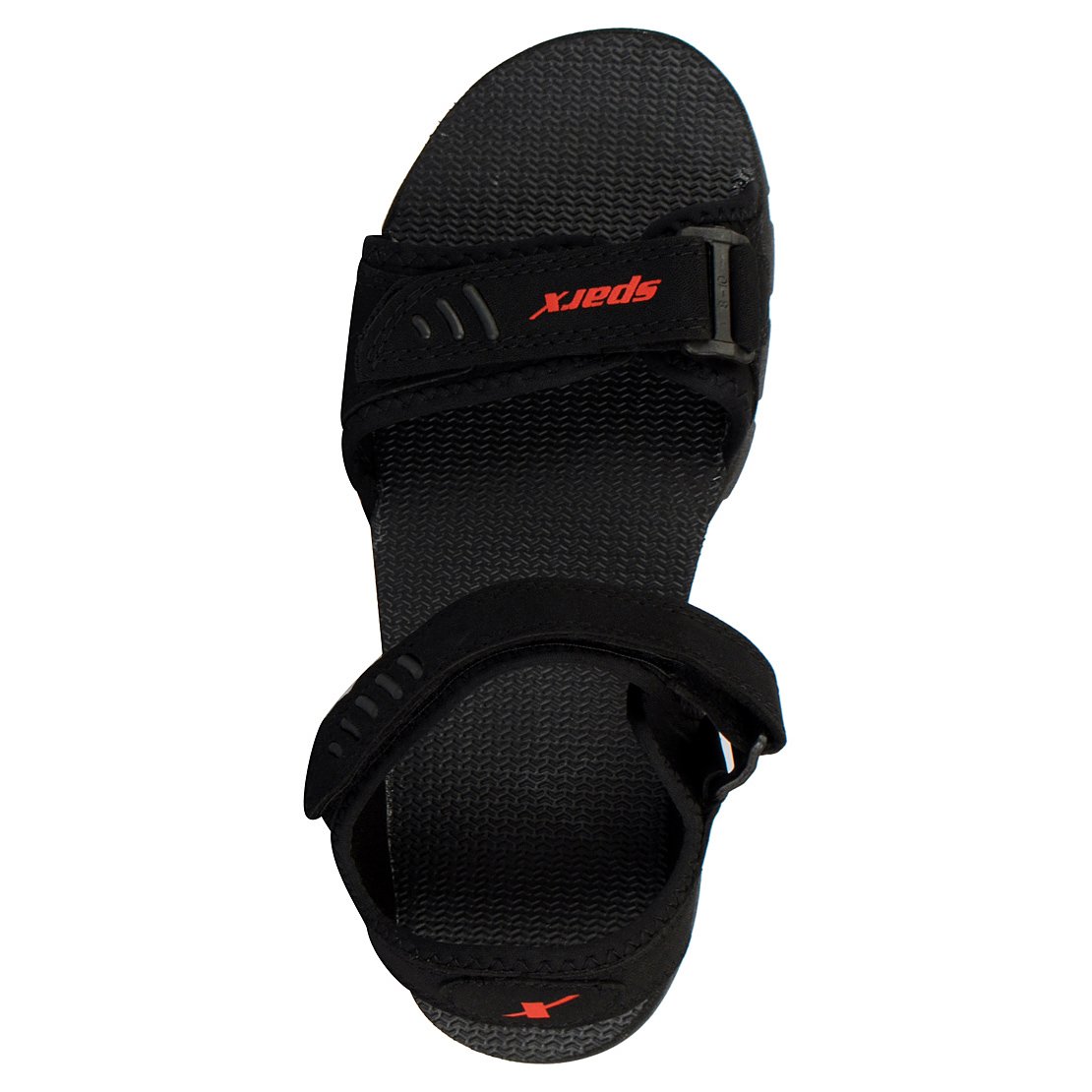 sparx chappal black