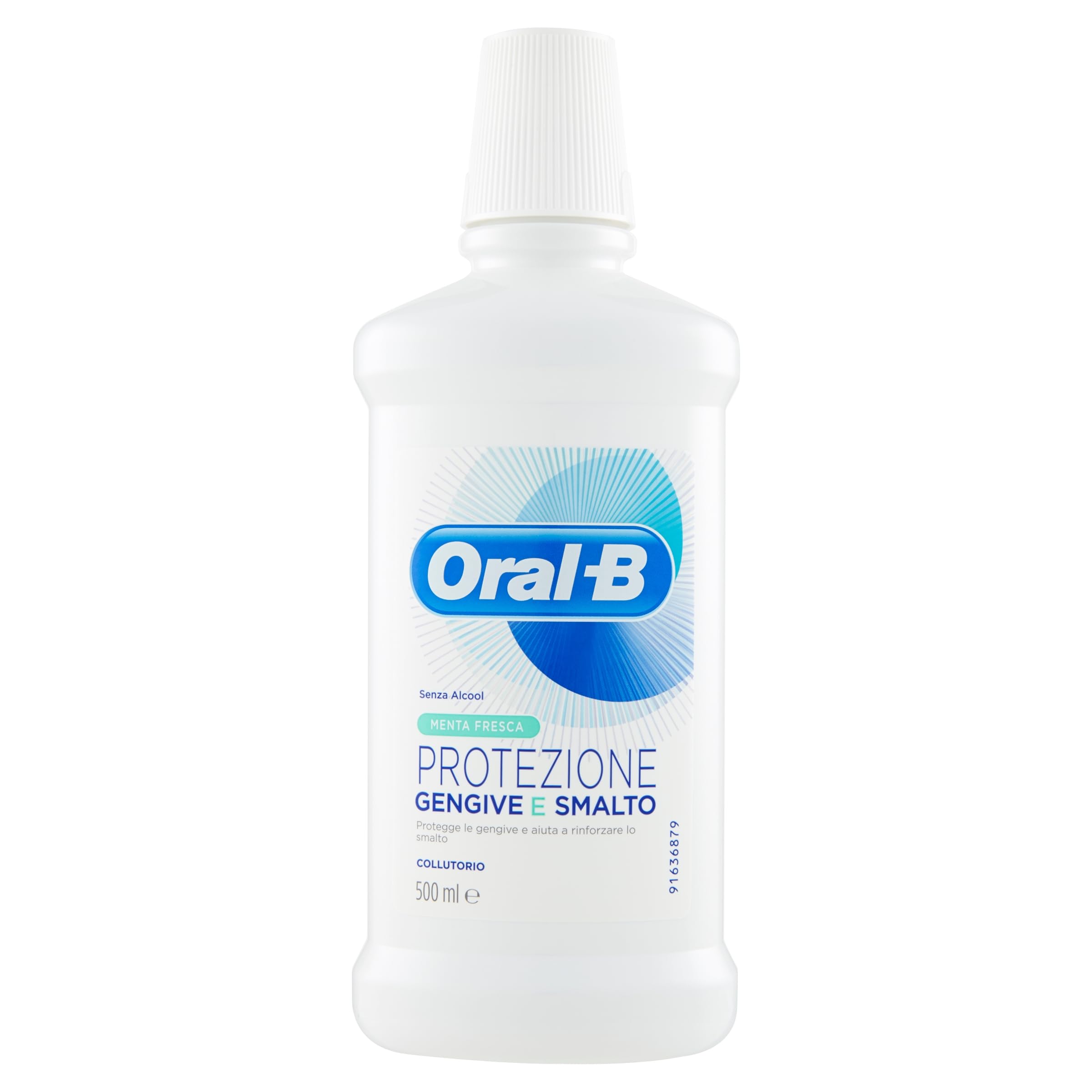 Oral-B Manual Gum and Enamel Care Fresh Mint Mouthwash, 500 ml