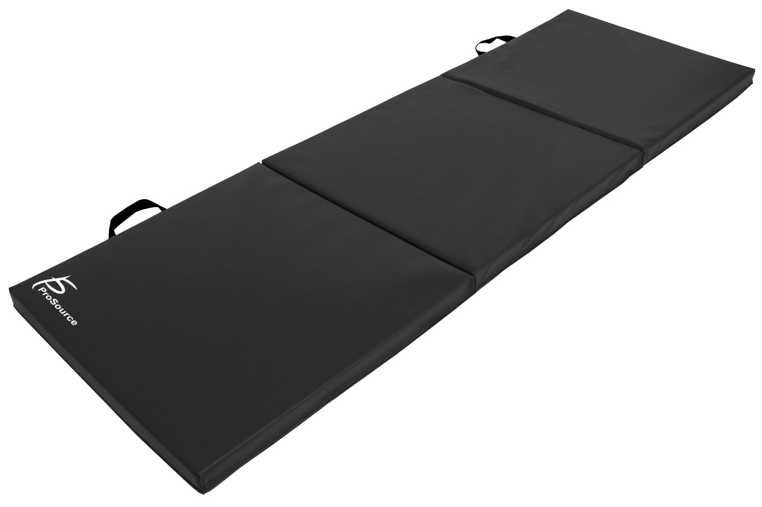 ProsourceFit TriFold Folding Thick Exercise Mat 6’x2’ with Carrying