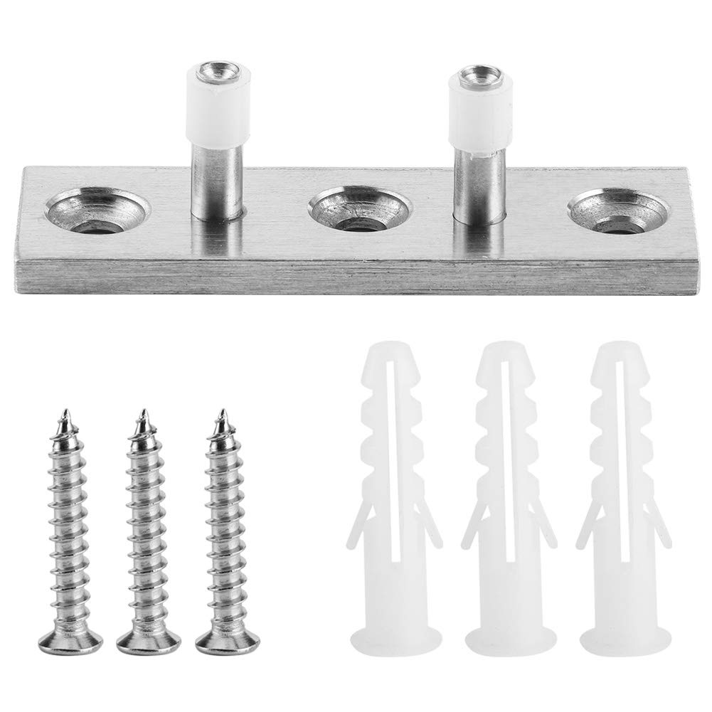 Adjustable Stainless Steel Barn Door Floor Guide, Floor Roller Guide Hardware Fittings for Sliding Barn Door