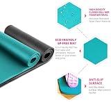Fashion Thirsty NORTHERN Yoga Mat 10mm Thick Non Slip Large 80cm Carry Strap view 7