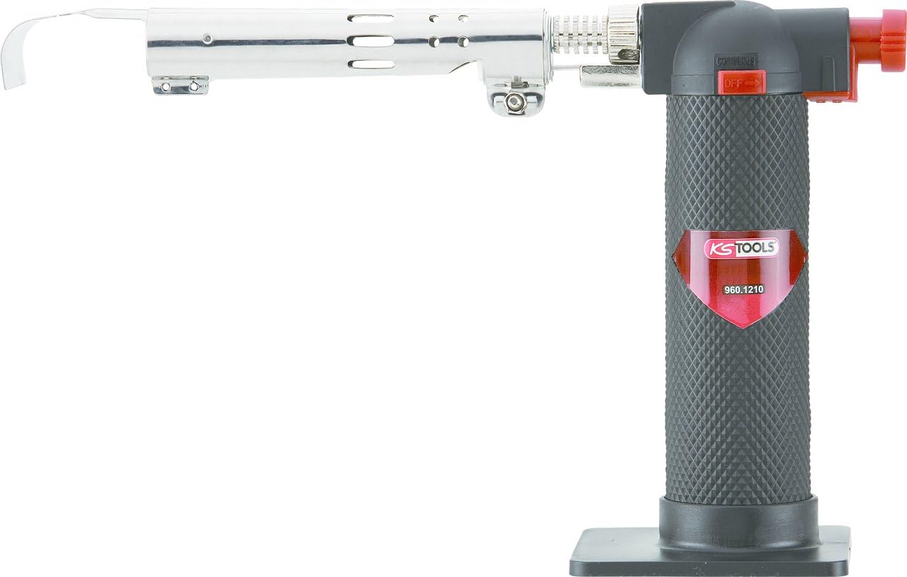 KS Tools 960.1210 Small soldering torch with flame reflector, 3 pcs
