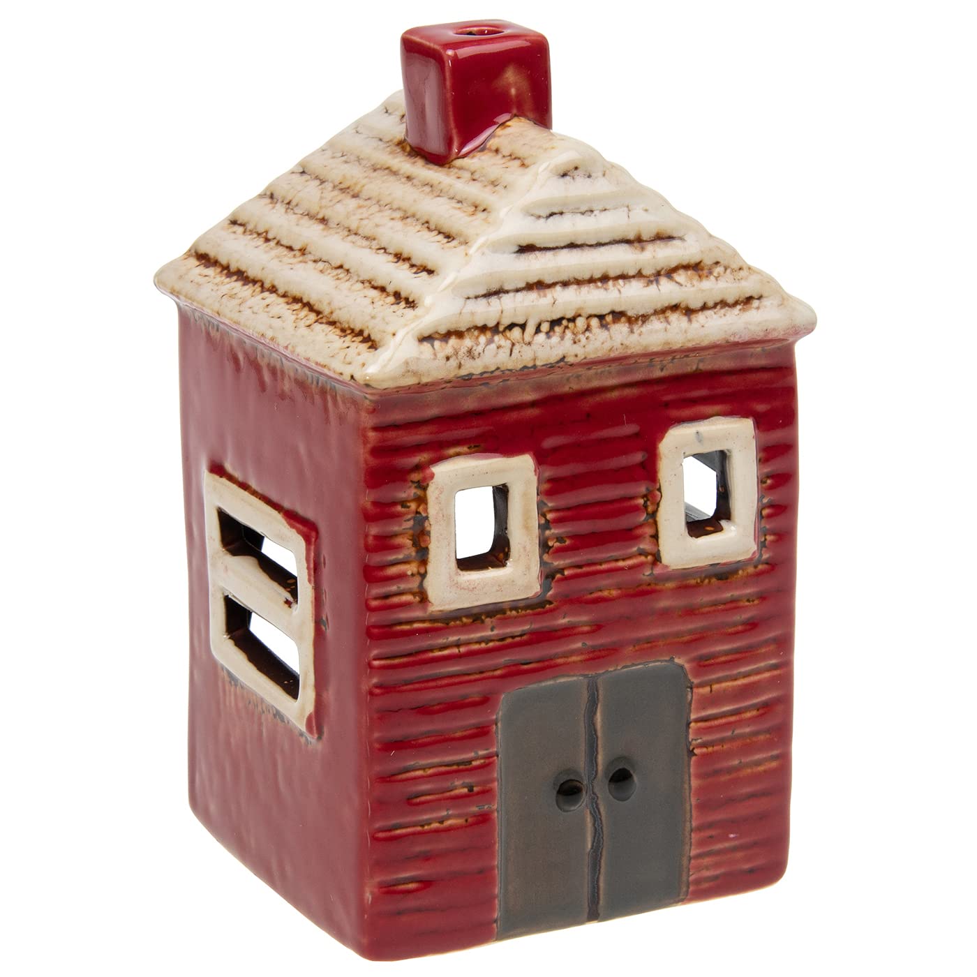 Village Pottery Red House Tealight Holder
