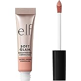 e.l.f. Soft Glam Brightening Corrector, Helps Minimize Dark Circles &amp; Discoloration, Hydrating With A Natural Finish, Vegan &amp; Cruelty-Free, Light Pink