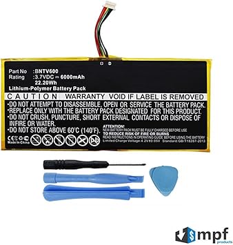 Amazon Com Mpf Products 6000mah Avpb002 A110 01 Gb S02 308594