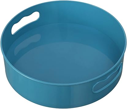 DKKLRR Lazy Susan Organizer 360 Degree Rotating Plastic Storage Rack