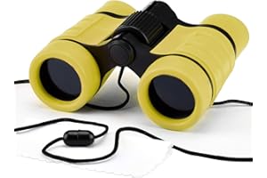 S SYXSPECIAL Binoculars for Kids, Kids Binoculars for 3-15 Years Boys and Girls Toys Gifts Optics Shockproof Toy Binoculars for Bird Watching, Educational Insights, Camping, Science, Detective
