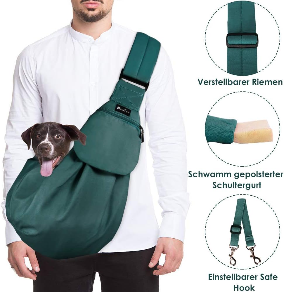 SlowTon Tragetuch Hund, Katze Haustier Hand Schleuderträger