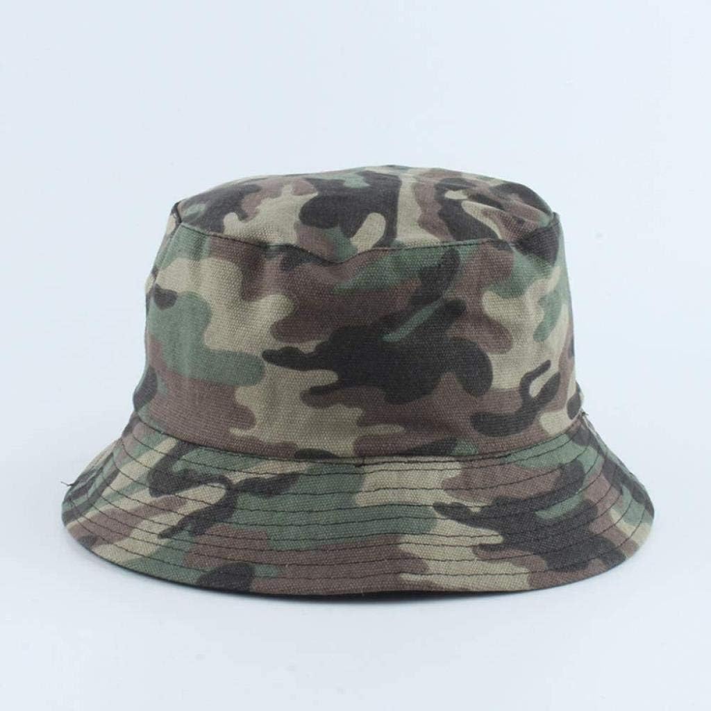 ZKZKK Bucket Hat with Strings, Camouflage Print Reversible Bucket Hat