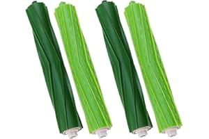 PELLYDA Rubber Roller Brushes, Replacement Parts for irobot Roomba i,e&j Series,i3 i3+ i4 i6 i6+ i7 i7+ i8 i8+ E5 E6 E7 Vacuum Cleaner(2 Set Multi-Surface Rubber Brushes)