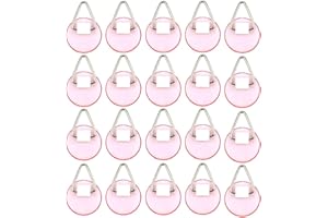 Artliving 2cm Invisible Disc Adhesive Plate Hanger Set Vertical Plate Holders (20 pack)