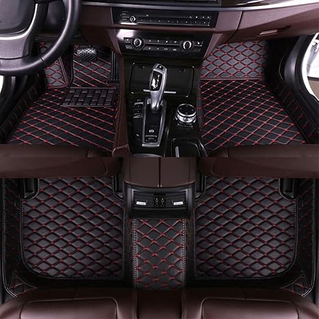 Car Truck Parts For Mini Cooper 2014 2018 Leather Car Floor Mats