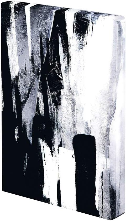 nuuna Notebook A5+, Black / White / Grey, 165 x 220mm