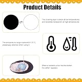 NQEUEPN 24 Sheets Potty Training Stickers 12 Patterns Thermochromic view 3