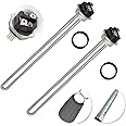 DROMIX Water Heater Elements, 2 PCs Pack 4500W/240V, the Pack Including Element Wrench and Element Quick Change Tool, Fits Most Models of Dual Element Eletrical Water Heaters