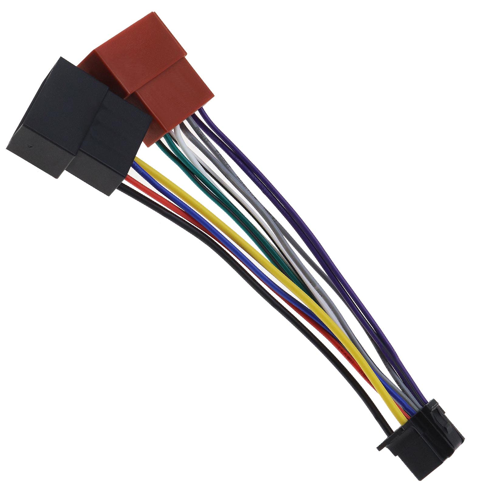 Be In Your Mind Car Stereo Radio Wiring Harness Connector Adaptor 16 Pin Port to Mini ISO 8 Pin Plug Wiring Cable Compatible with New Sony