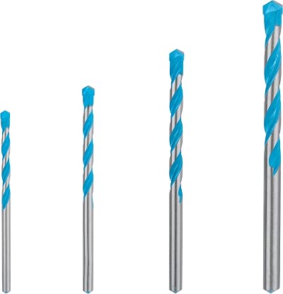 Bosch EXPERT Cyl-9 MultiConstruction Drill Bit Set 4/5/6/8 mm 4 pc