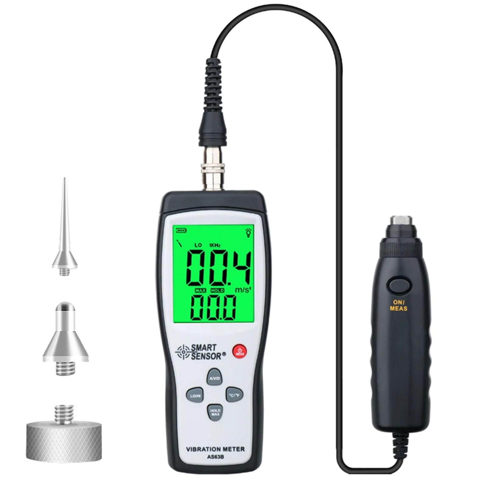 SUZLAZYR Vibration Meter Handheld Digital