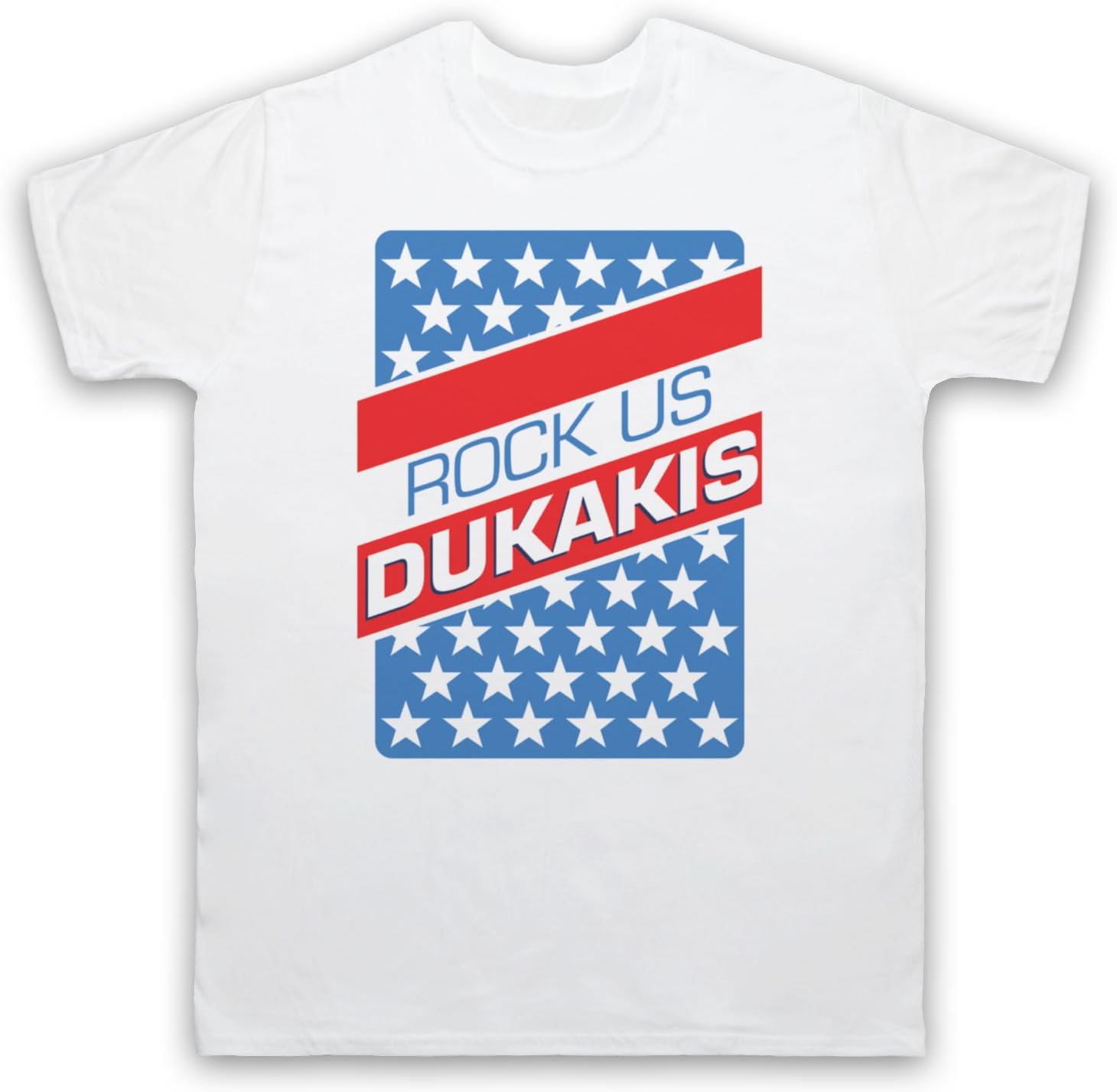 My Icon Men's Rock Us Dukakis Slogan T-Shirt